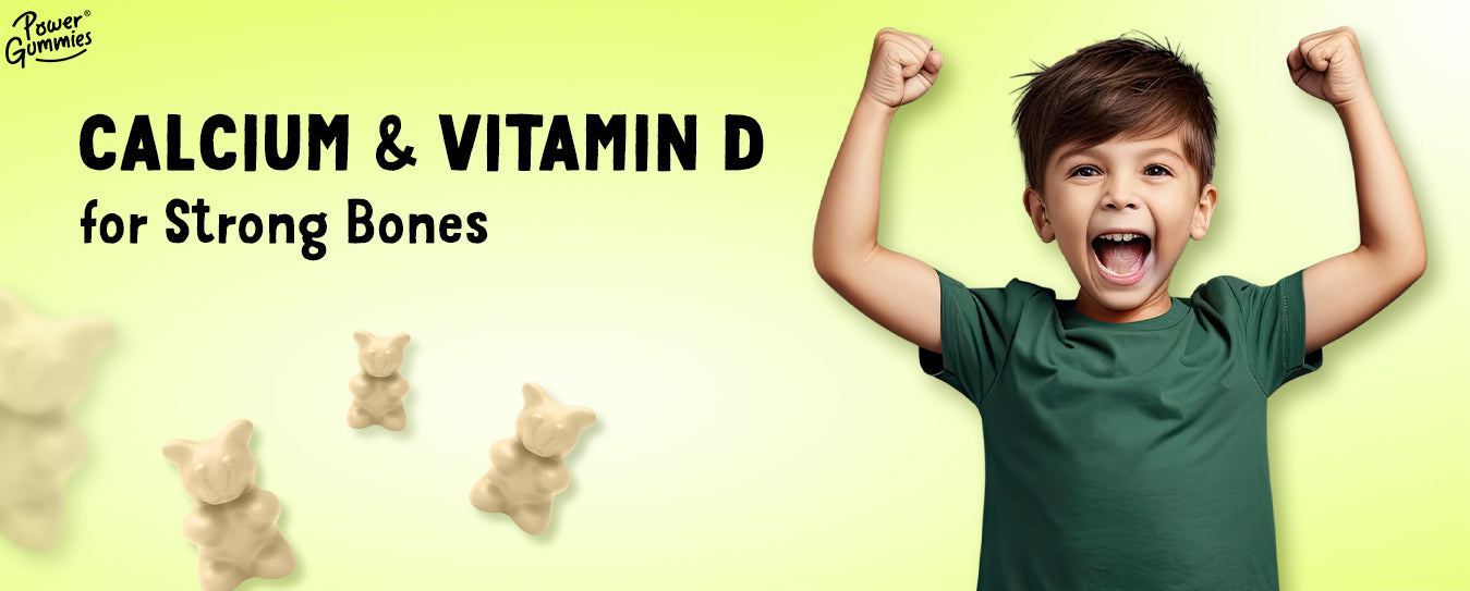 Power of Calcium and Vitamin D For Kids
